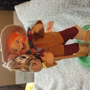 Bin004 Vintage 99 posable Boy/ hobby horse